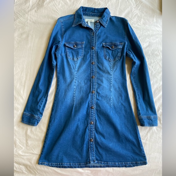 C'est Toi denim dress  Size S - Picture 1 of 5